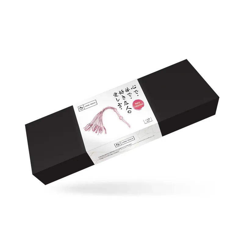 Флогер Liebe Seele White & Pink Leather Whip