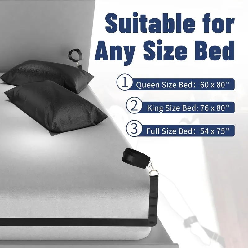 БДСМ-набір LOCKINK YEAHWOW Bed Restraint set