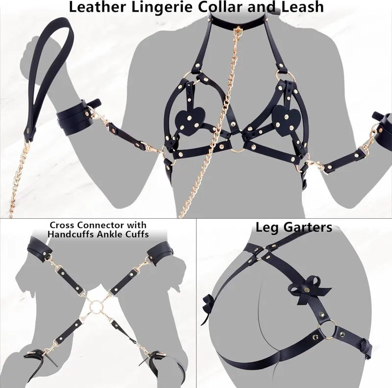 BDSM-набір LOCKINK YEAHWOW Forced Nadu pose correction set
