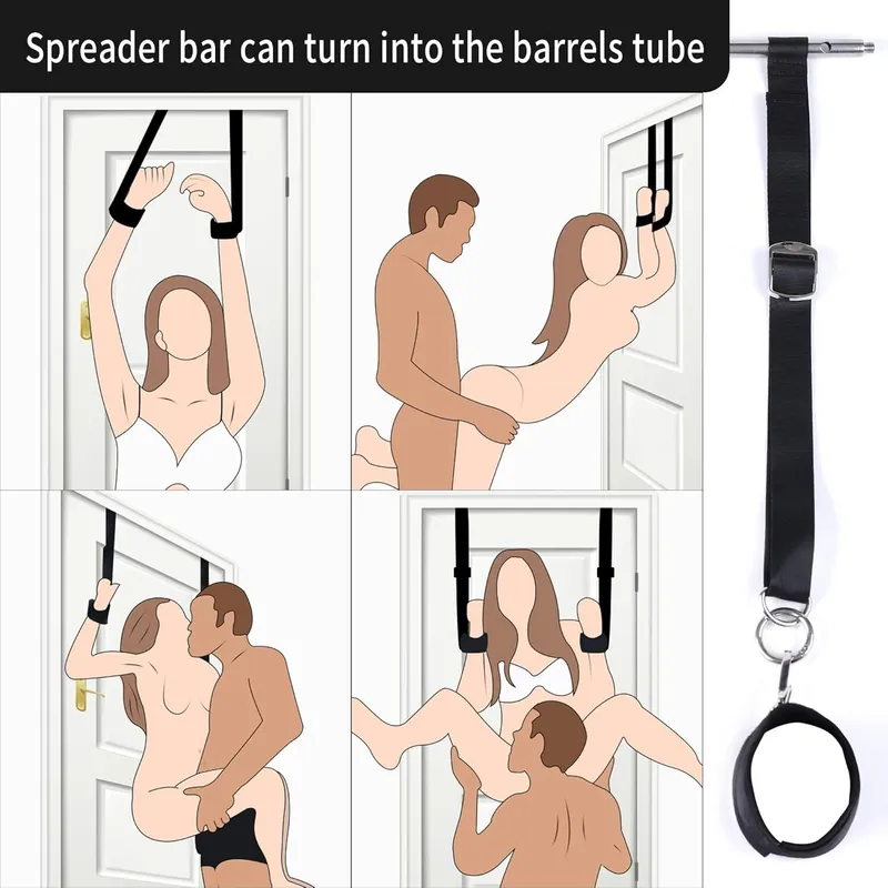 BDSM-набір LOCKINK YEAHWOW Door Swing & Leg Spreader Bondage set
