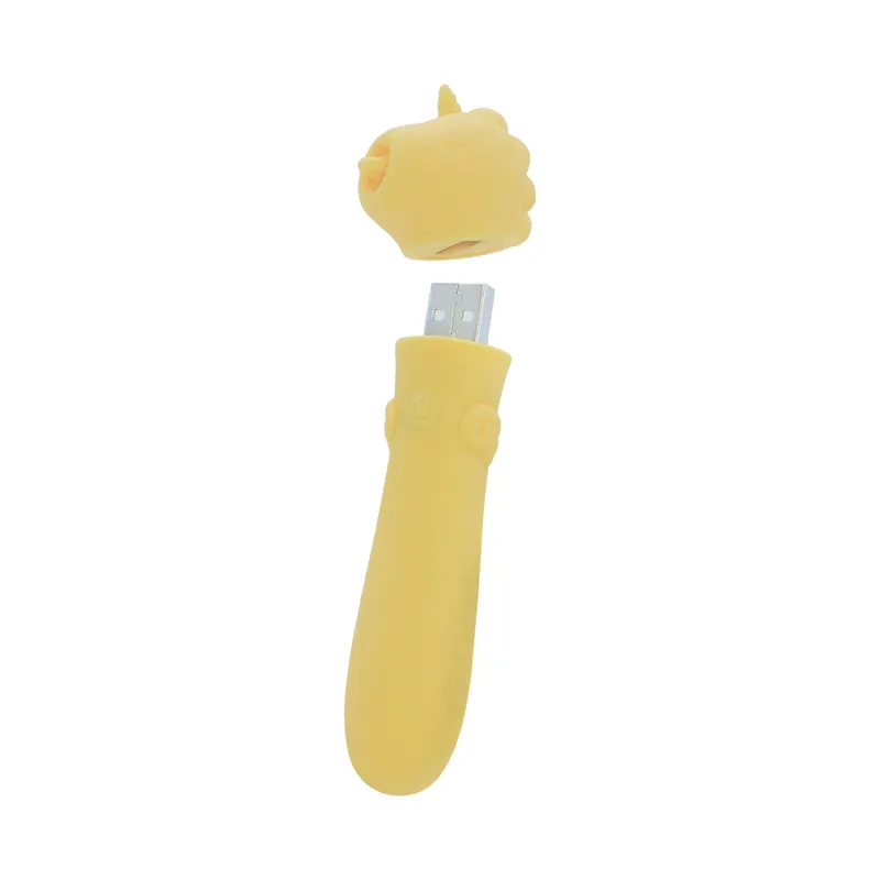 Вібропуля Unihorn USB Bullet Bean Blossom, дизайн єдинорога