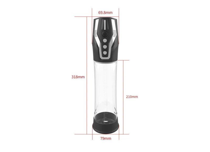 Автоматична вакуумна помпа Men Powerup Passion Pump