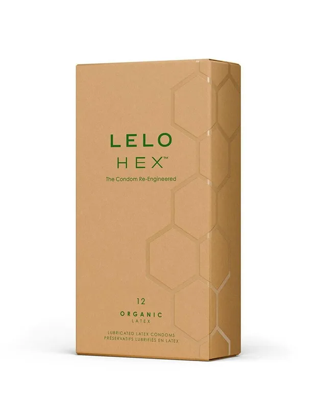 Презервативи LELO HEX Condoms Organic, 12 шт