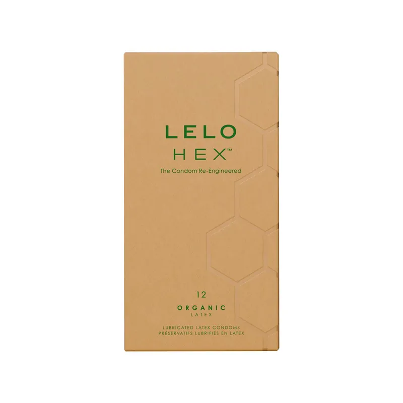 Презервативи LELO HEX Condoms Organic, 12 шт
