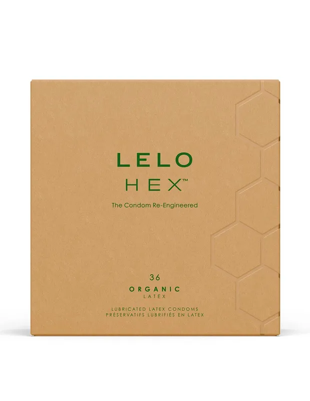 Презервативи LELO HEX Condoms Organic, 36 шт.