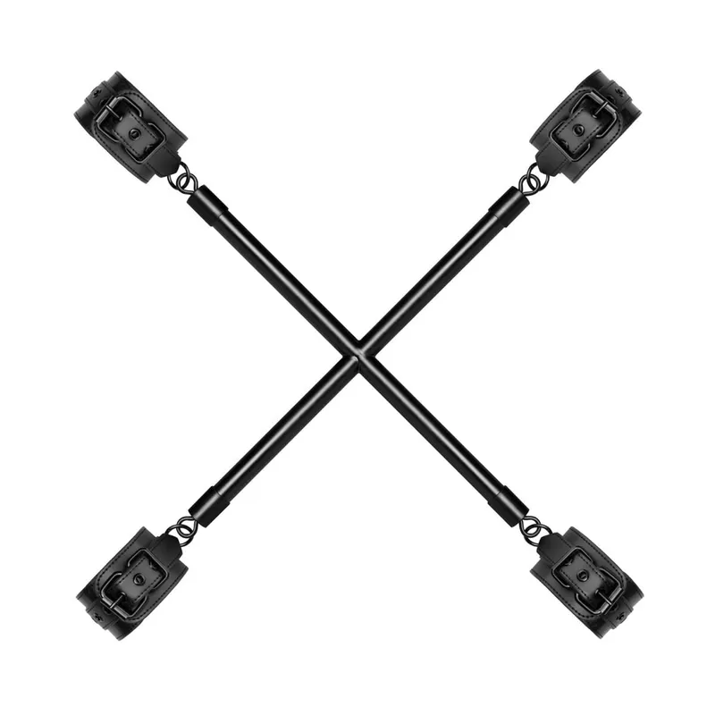 Хрестовина для фіксації Bedroom Fantasies Hog Tie Cross Bar With Cuffs