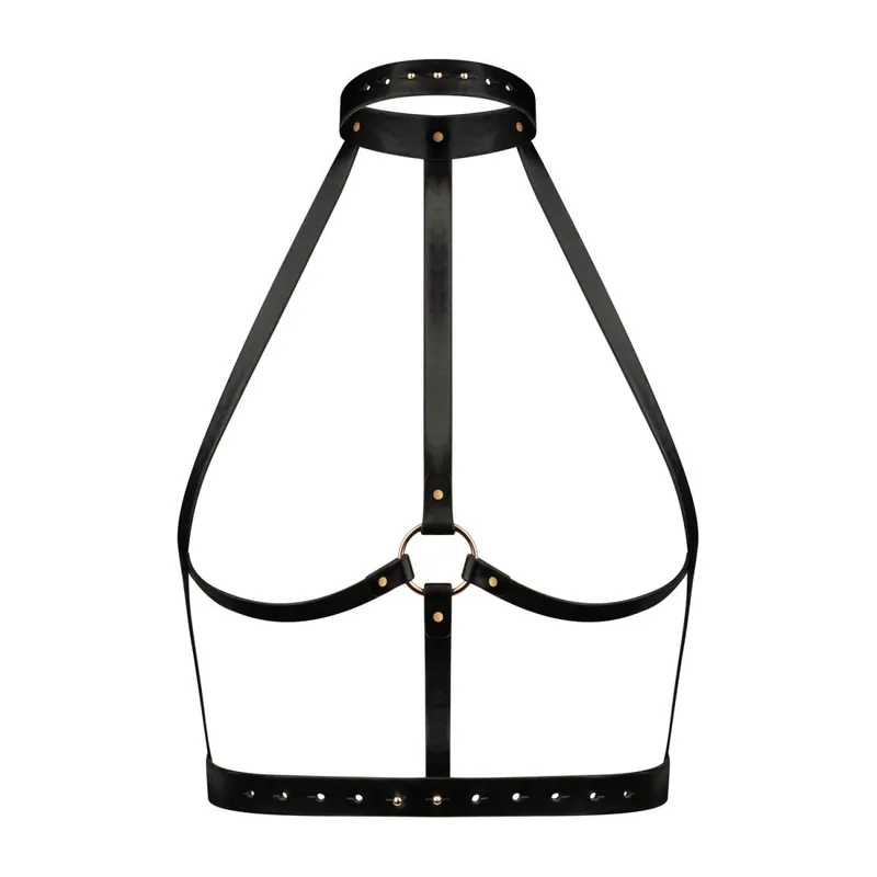 Портупея Rosy Gold Body Harness чорна