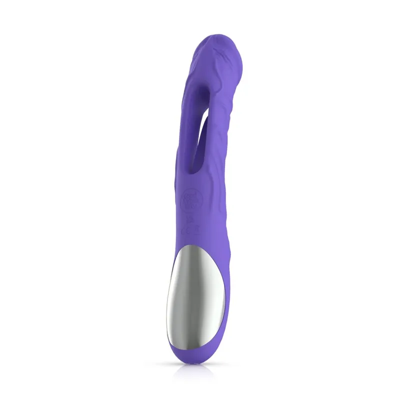 Вібратор для точки G Good Vibes Only – Flax Vibrating Dildo