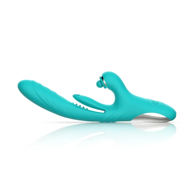 Вібратор-кролик Good Vibes Only – Lisa Thrusting Rabbit Vibrator