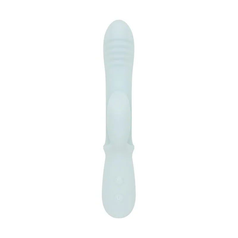 Тройний вібратор Good Vibes Only – SAGE Triple Stimulation Vibe Soft Silicone – Blue