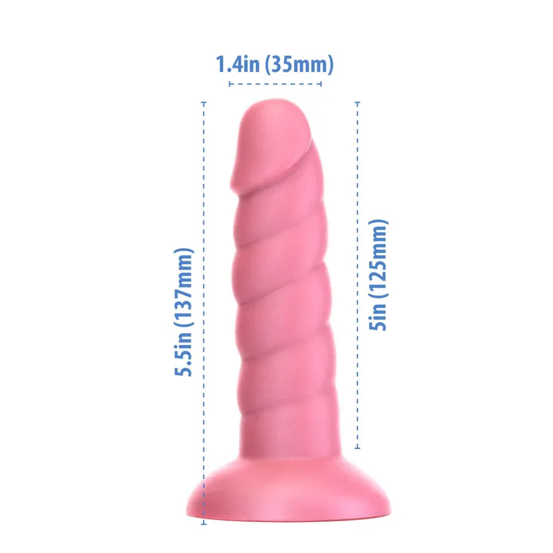 Фалоімітатор Fantasy by Addiction Unicorn Dildo 5.5” Pink