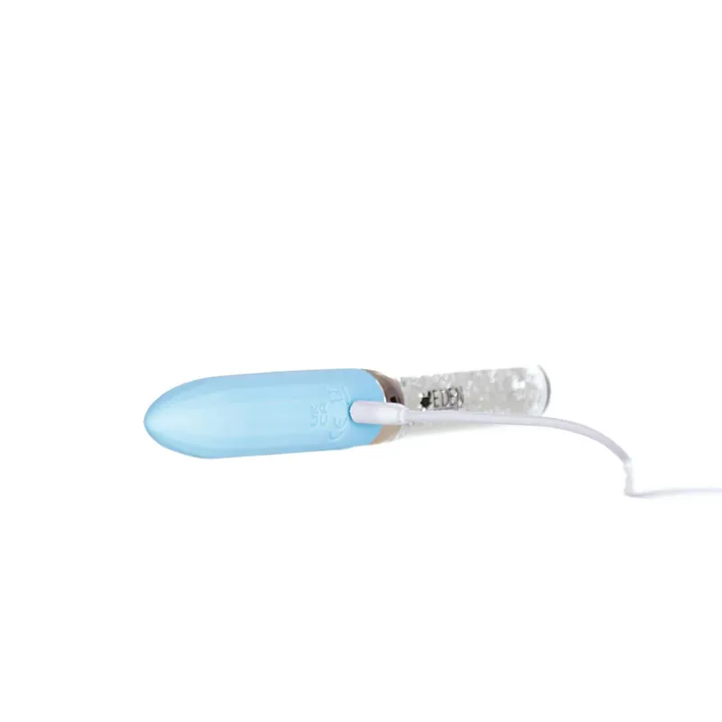 Вібратор Petites Lil’ Bombshell Vibrator, BMS, синій