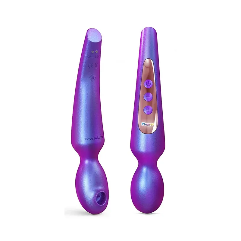 Стимулятор для клітора Love To Love Pleaser Iridescent, ефект постукування