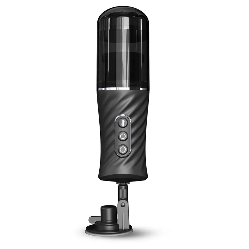 Автоматичний мастурбатор Dorcel THRUST BLOW PRO з фрикціями та обертанням, присоска