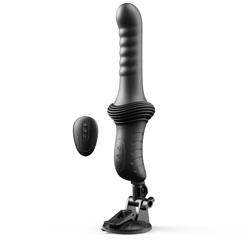 Пульсатор з вібрацією Dorcel Deep Orgasm, підігрів до 41 °C, пульт ДК