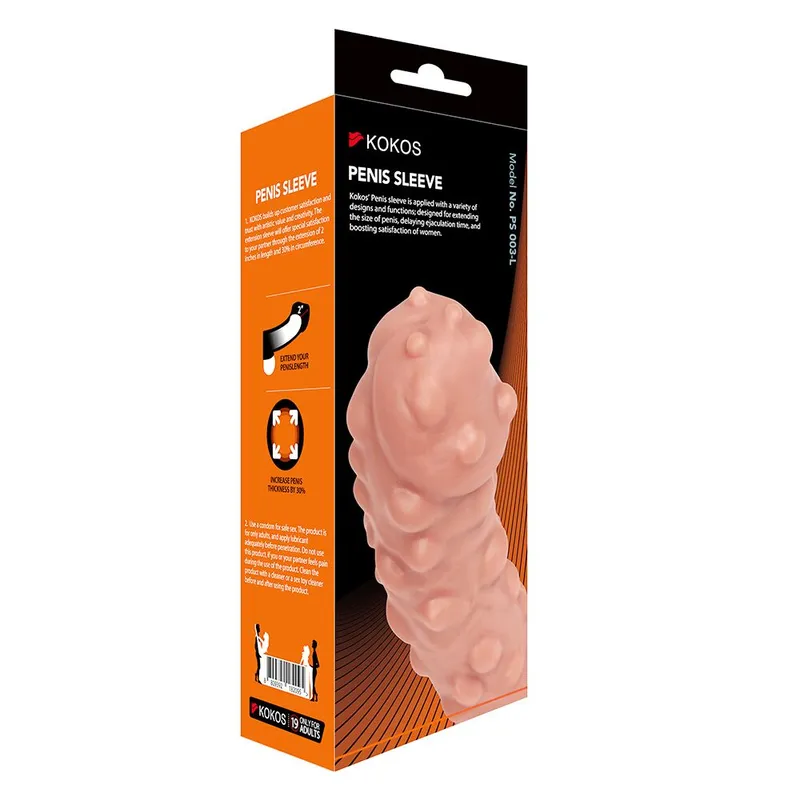 Насадка на член Kokos Penis Sleeve PS 003 L