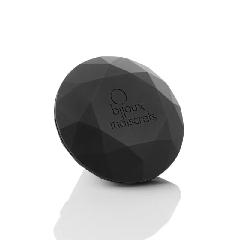 Вібромасажер Bijoux Indiscrets Twenty One Black у формі діаманта