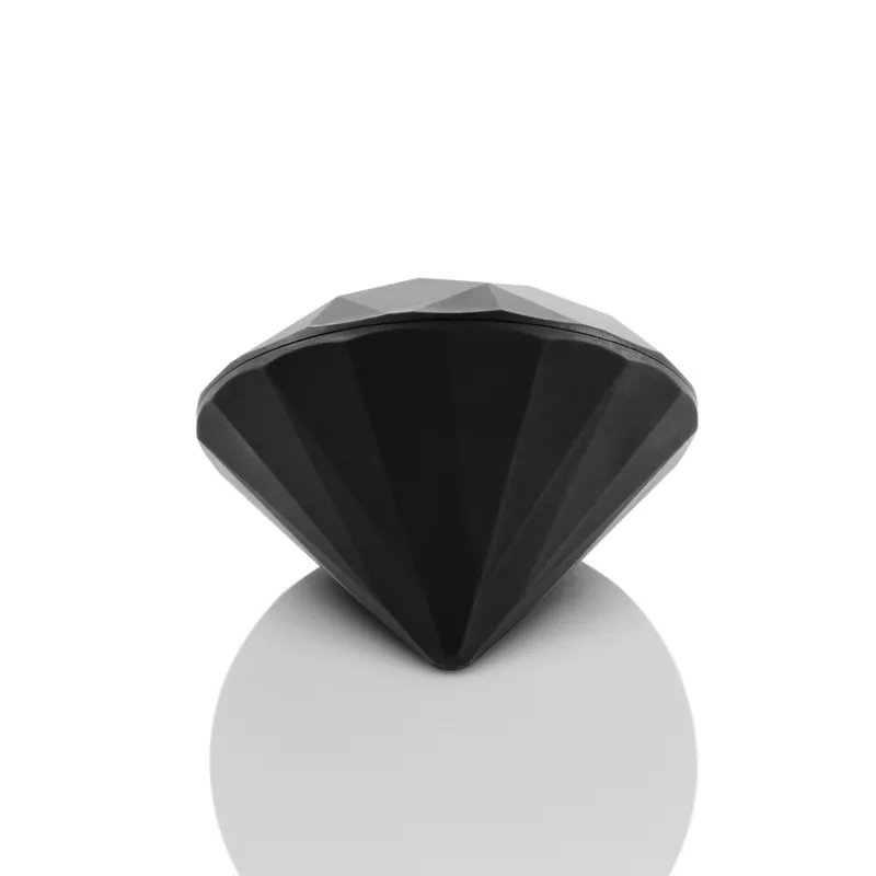 Вібромасажер Bijoux Indiscrets Twenty One Black у формі діаманта