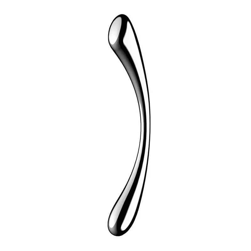 Металевий дилдо Satisfyer Cosmic Crest 1, двосторонній, з можливістю нагрівання й охолодження