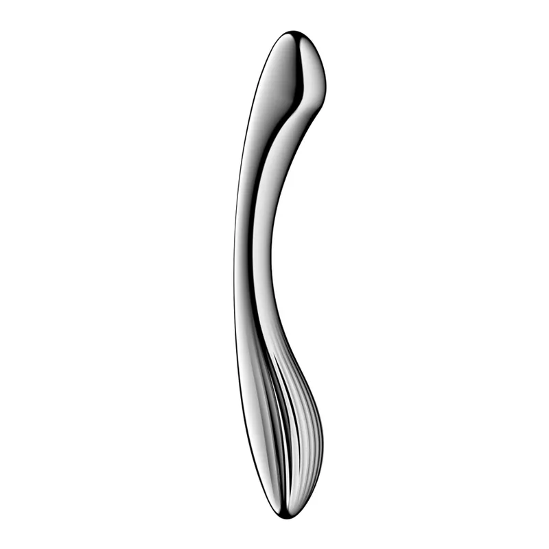Металевий дилдо Satisfyer Pure Gravity 1, двосторонній, 939 г