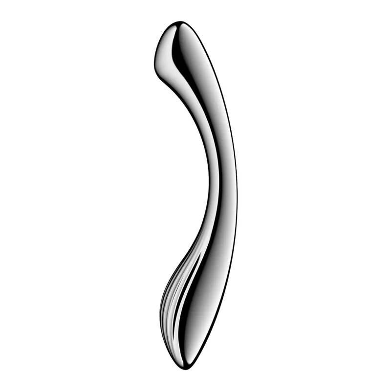 Металевий дилдо Satisfyer Pure Gravity 1, двосторонній, 939 г