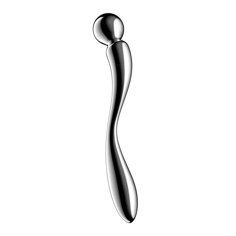 Металевий дилдо Satisfyer Star Force 2, двосторонній, з нагріванням та охолодженням