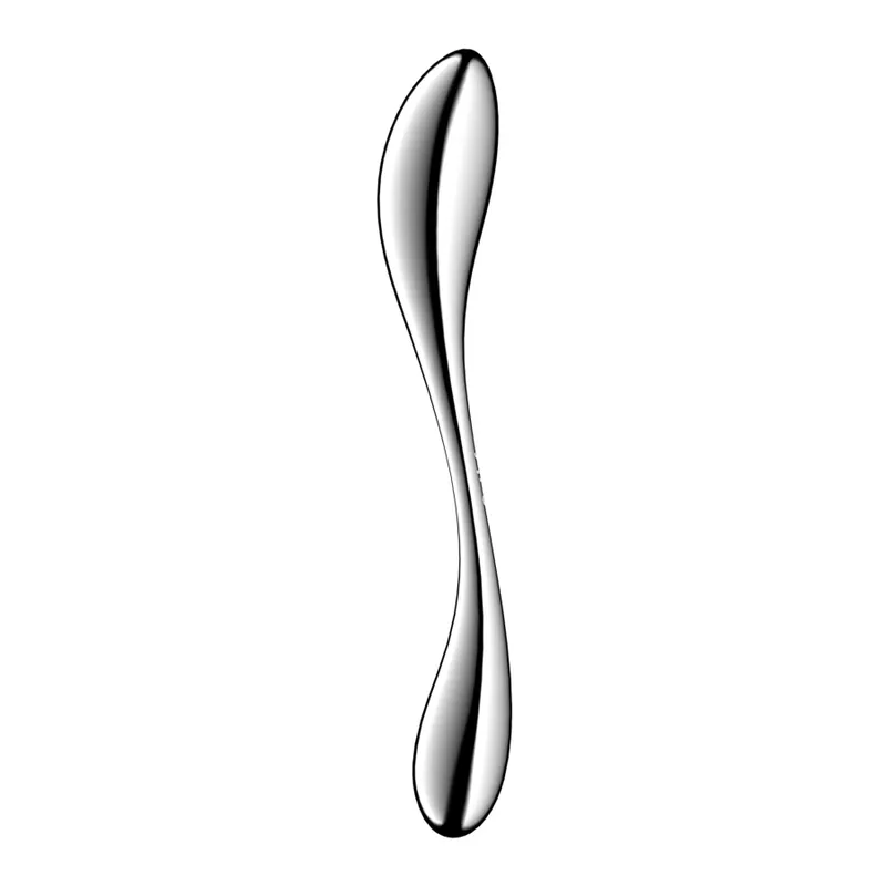 Металевий дилдо Satisfyer Star Force 3, двосторонній, для температурних ігор