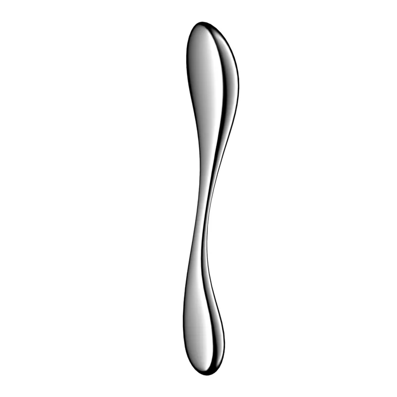 Металевий дилдо Satisfyer Star Force 3, двосторонній, для температурних ігор