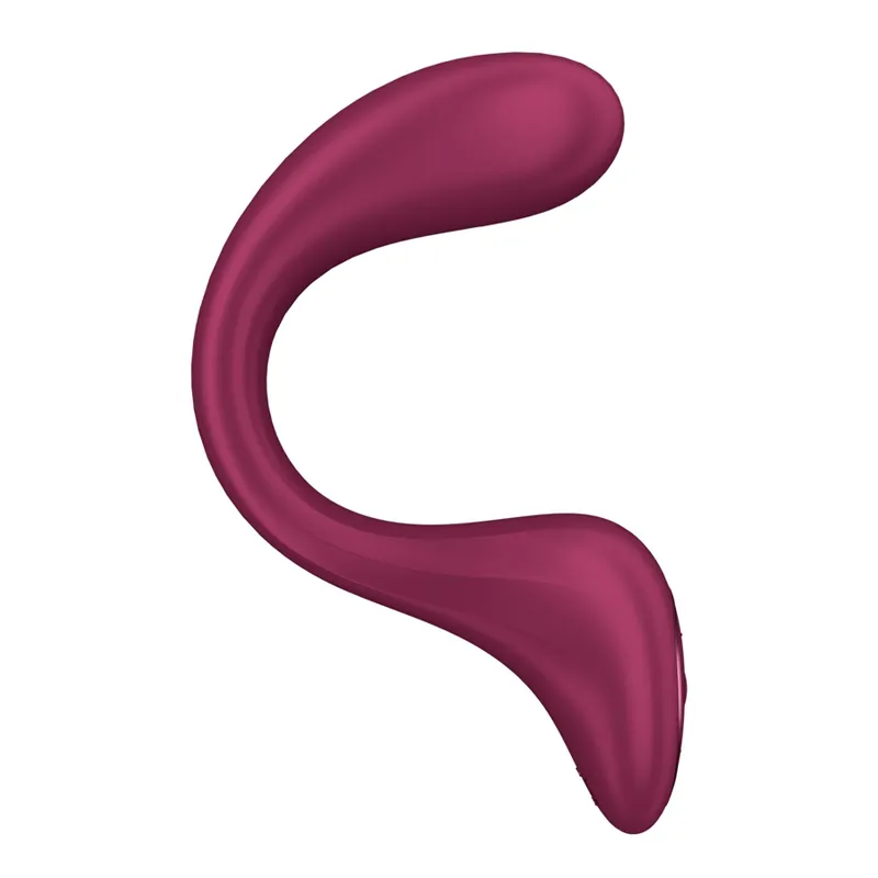 Вагінально-кліторальний вібратор Satisfyer G for Goddess 2 Wine Red, 2 мотори