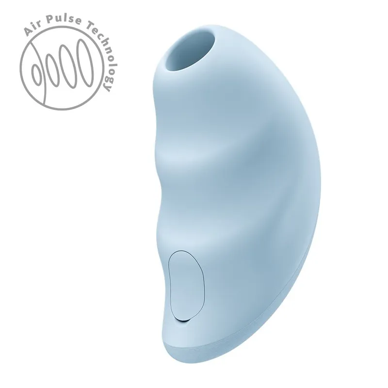 Вакуумний стимулятор Fun Factory Intense Sky Blue, 11 режимів, перезаряджуваний