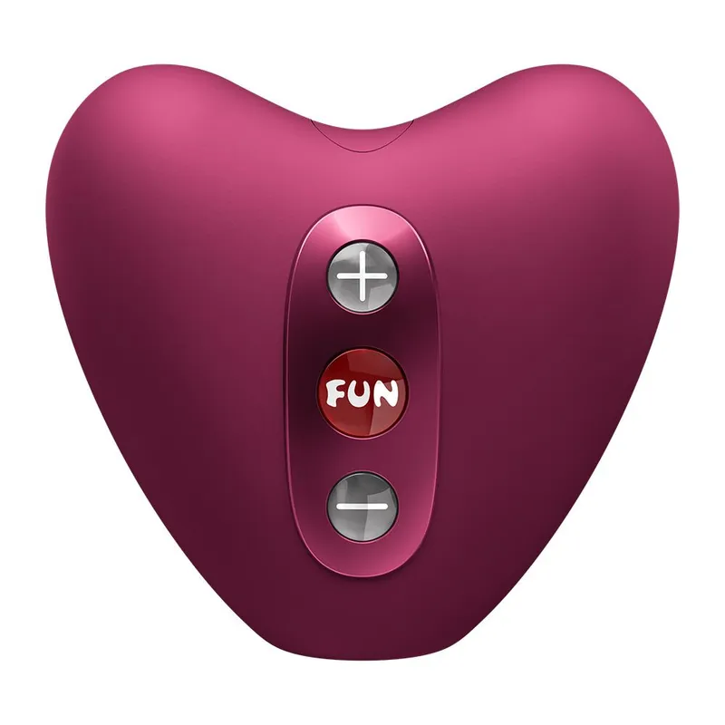 Вакуумний стимулятор Fun Factory Libera, 11 режимів, у формі сердечка