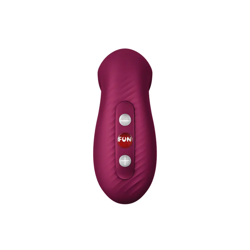 Вакуумний стимулятор Fun Factory Desire Wine Red, 11 рівнів інтенсивності, перезаряджуваний