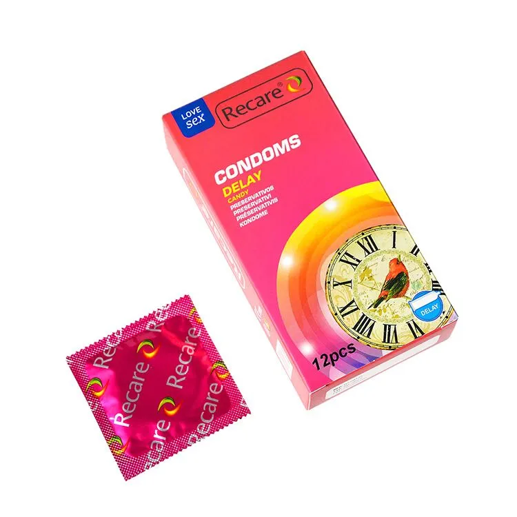 Презервативи Recare Delay Candy Condoms, 12 шт, латекс