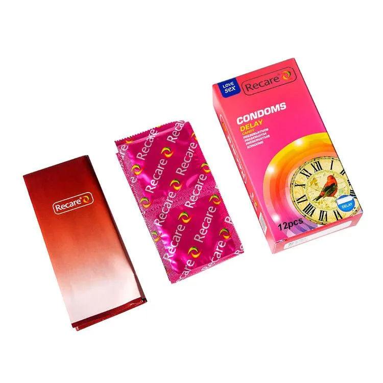 Презервативи Recare Delay Candy Condoms, 12 шт, латекс