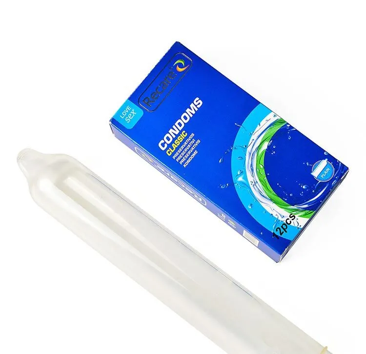 Презервативи Recare Classic Condoms, 12 шт, латексні класичні