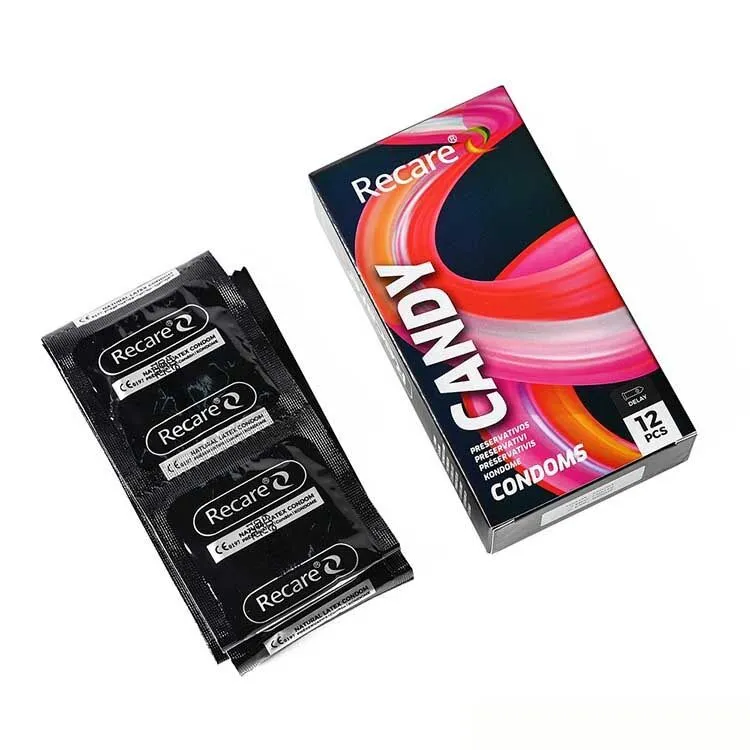 Презервативи Recare Holographic Delay Candy Condoms, 12 шт