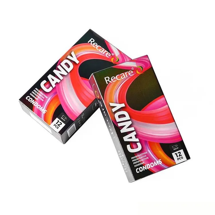 Презервативи Recare Holographic Delay Candy Condoms, 12 шт