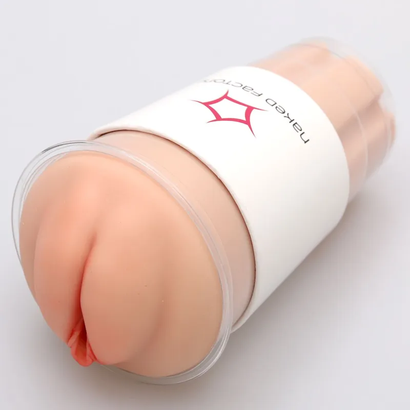 Мастурбатор-вагіна Naked Factory Cup Sleeve V–2, наскрізний, TPE
