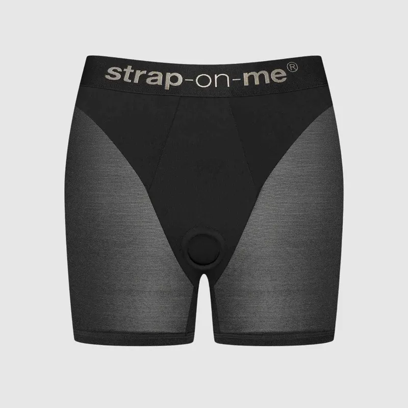 Шорти з фіксацією дилдо Strap-On-Me Harness Lingerie Halo, XL, Black