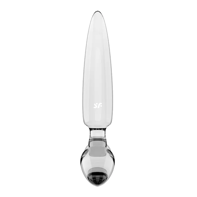 Скляний дилдо Satisfyer Triple Crystal 1 Transparent