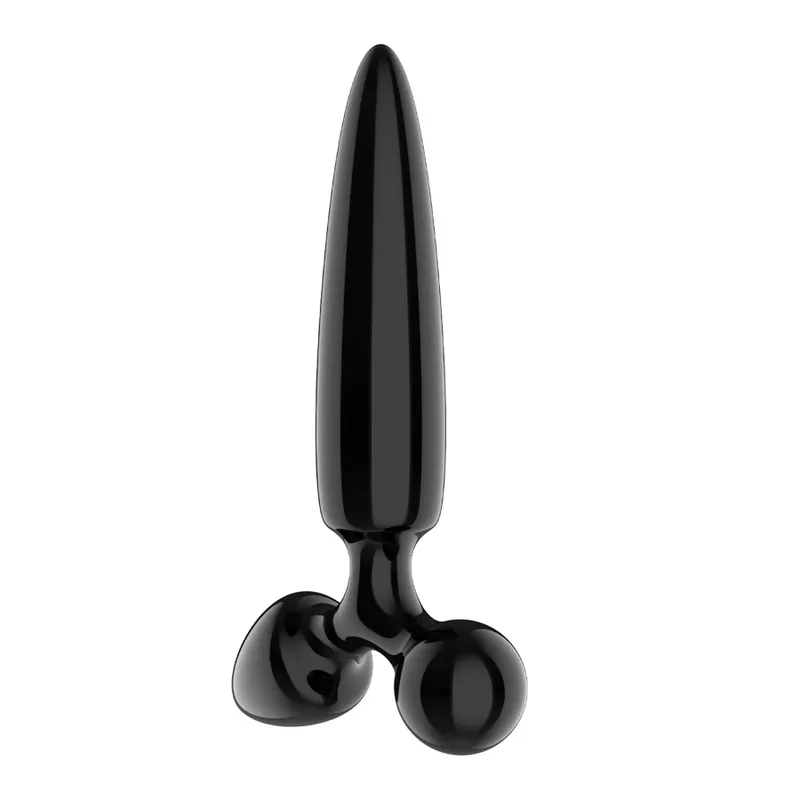 Скляний дилдо Satisfyer Triple Crystal 1 Black