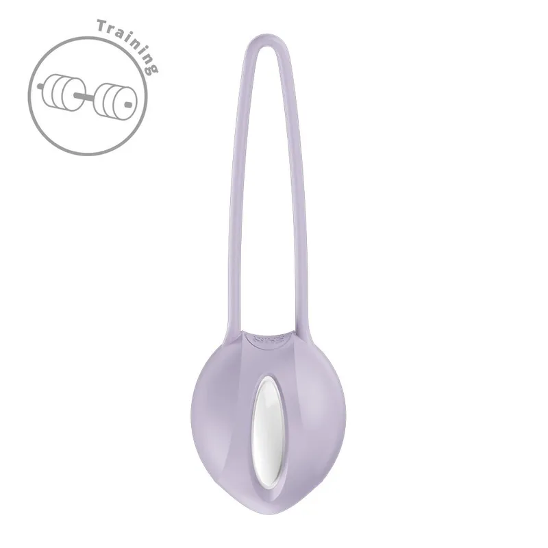Вагінальна кулька Fun Factory SMARTBALL UNO Purple, одинарна, діаметр 3,6 см