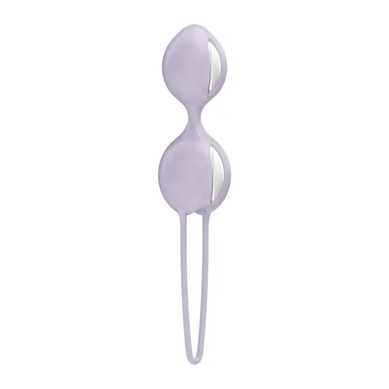 Вагінальні кульки Fun Factory SMARTBALLS DUO Purple, 2 шт, діаметр 3,2 та 3,6 см