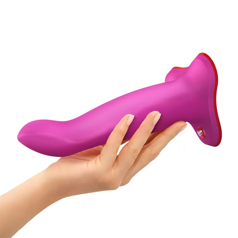 Фалоімітатор Fun Factory LIMBA FLEX L Magenta, гнучкий, з ефектом пам'яті
