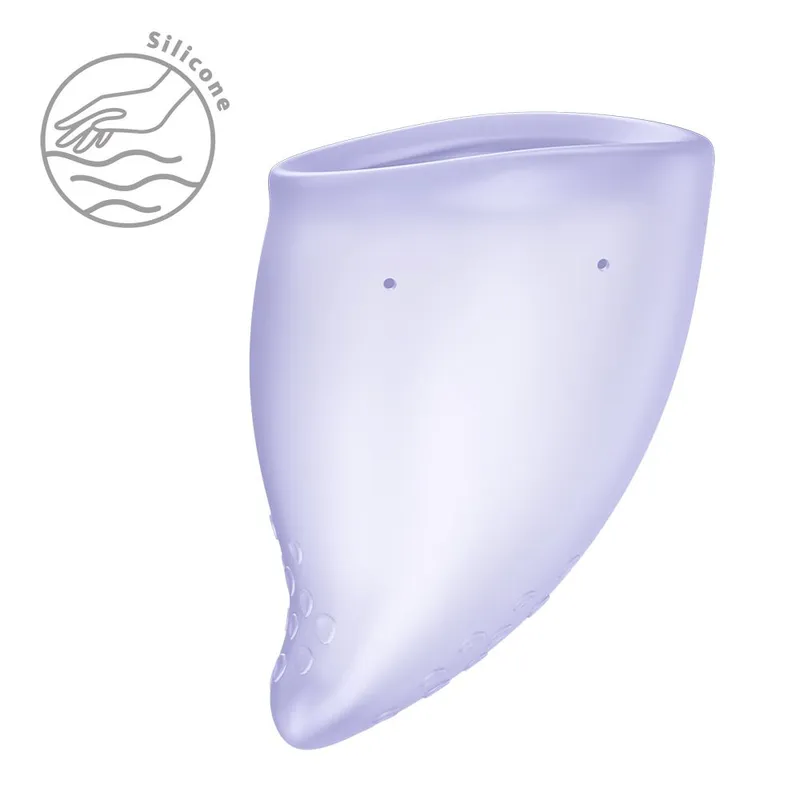 Менструальна чаша Fun Factory FUN CUP SIZE B Purple, багаторазова, 30 мл