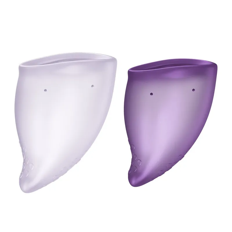 Набір менструальних чаш Fun Factory FUN CUP EXPLORE KIT, 2 шт, Multicolored Violet, 20 та 30 мл