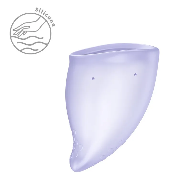 Менструальна чаша Fun Factory FUN CUP SIZE A Purple, багаторазова, діаметр 4 см, об'єм 20 мл