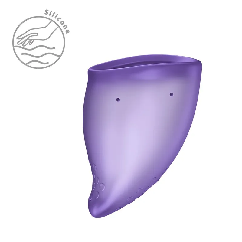 Менструальна чаша Fun Factory FUN CUP SIZE A Black Currant, діаметр 4 см, об'єм 20 мл