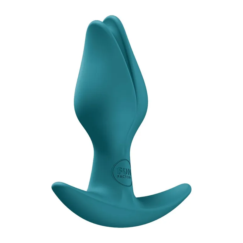 Анальна пробка Fun Factory BOOTIE FEM Bottle Green, у формі бутона, діаметр 2,9 см