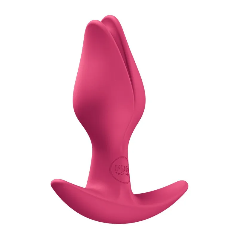 Анальна пробка Fun Factory BOOTIE FEM Raspberry, у вигляді бутона, діаметр 2,9 см